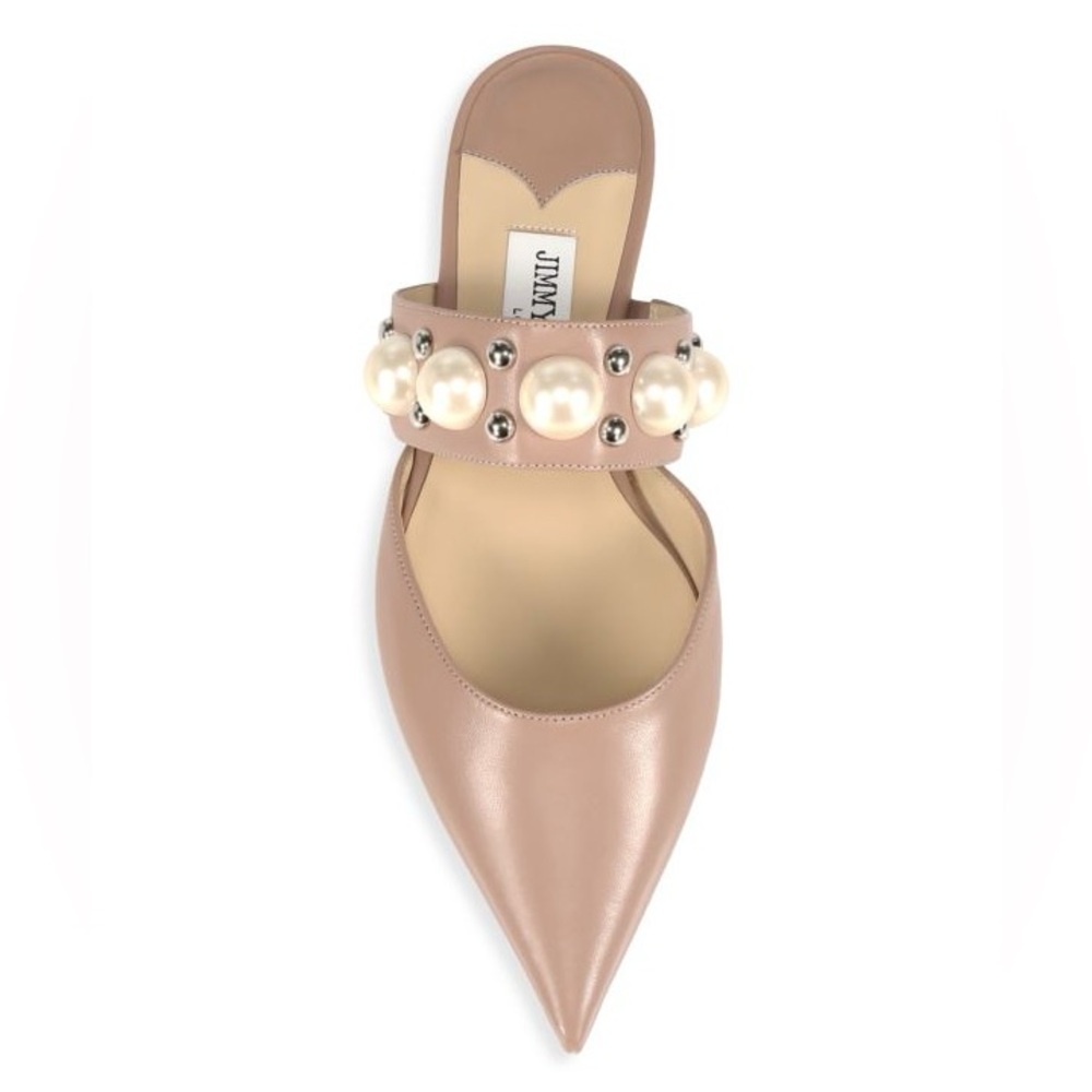 Jimmy Choo Basette Leather Mules